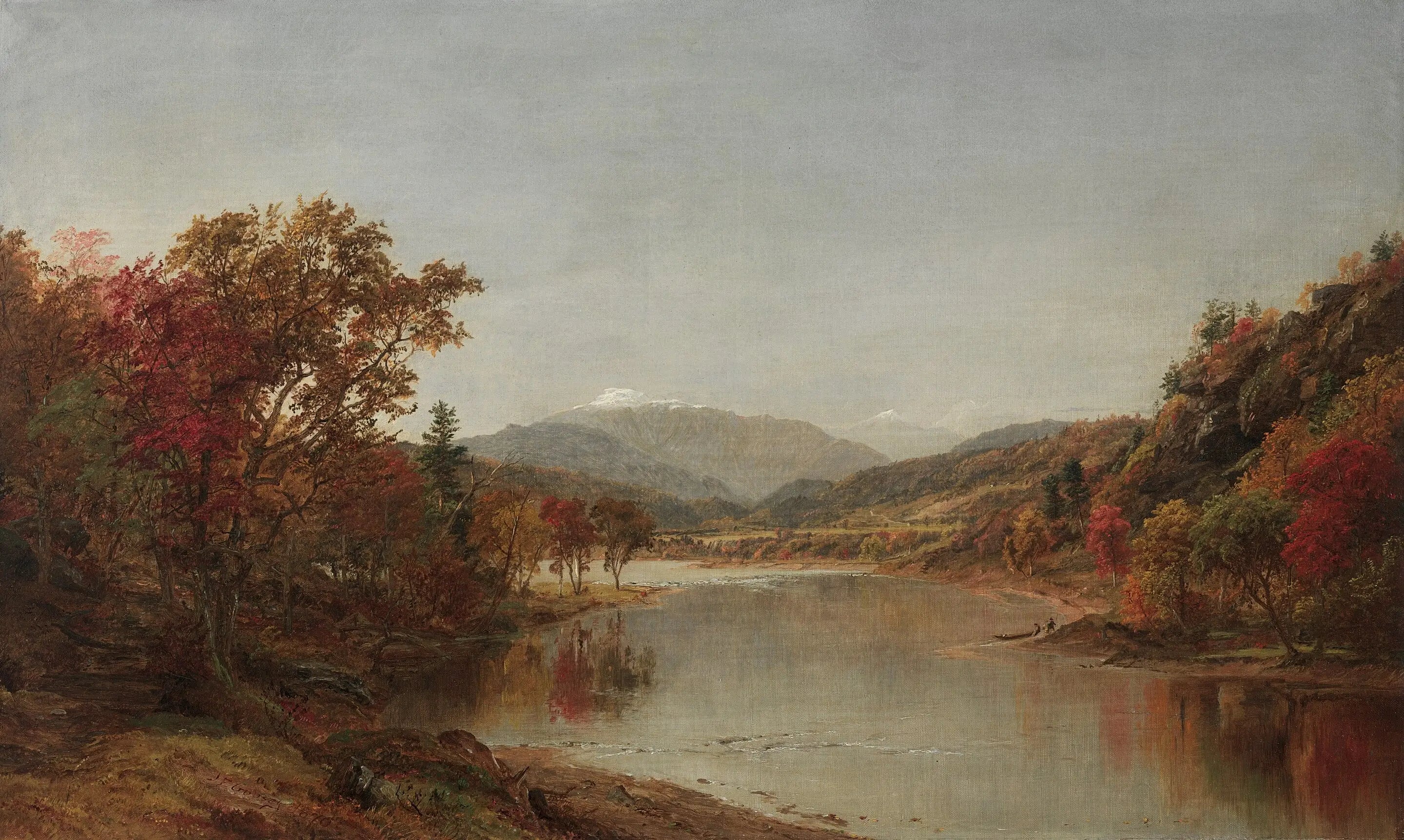 Mont Washington New Hampshire - Jasper Francis Cropsey - Alpha Reproduction