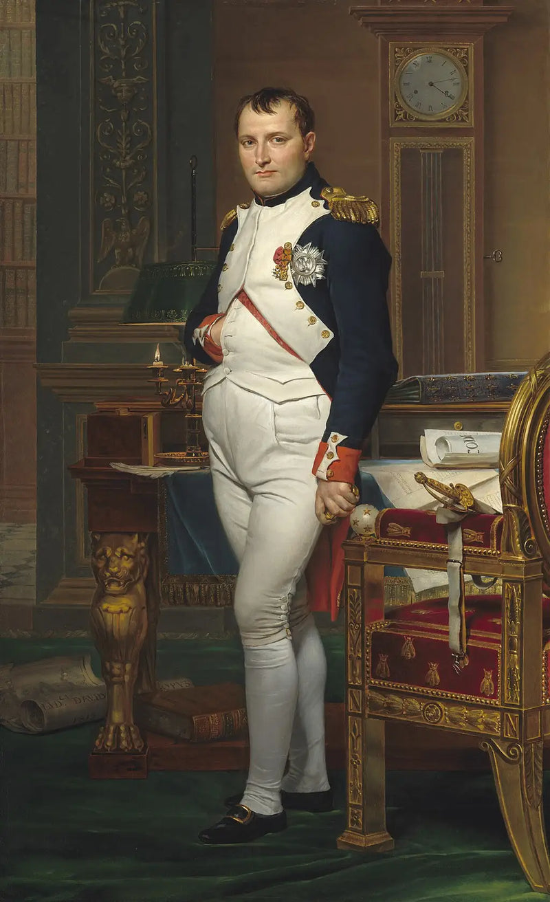 Napoleon i sit arbejdsværelse - Jacques-Louis David