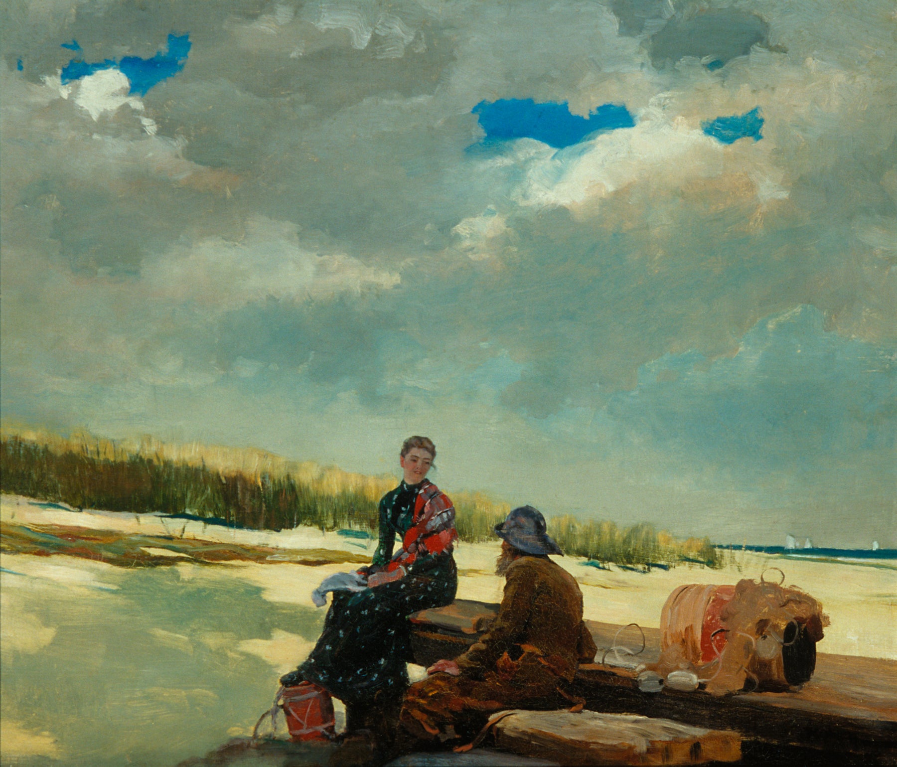 Ombres des nuages - Winslow Homer