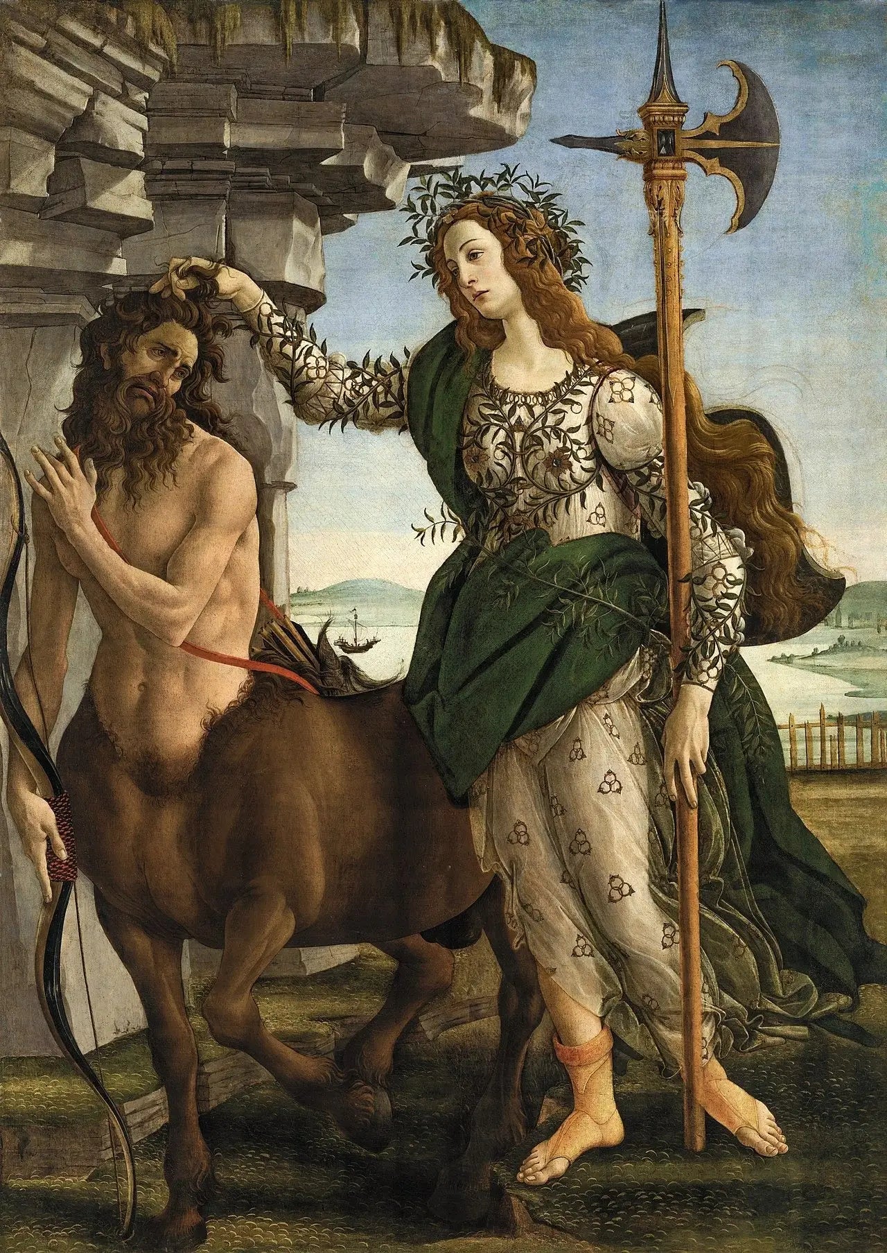Pallas et le Centaure - Sandro Botticelli - Alpha Reproduction