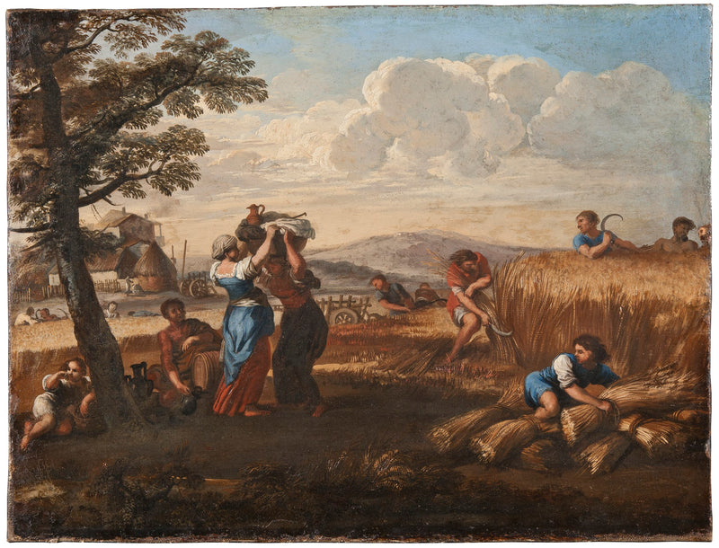 Landskab med høst - Pietro da Cortona