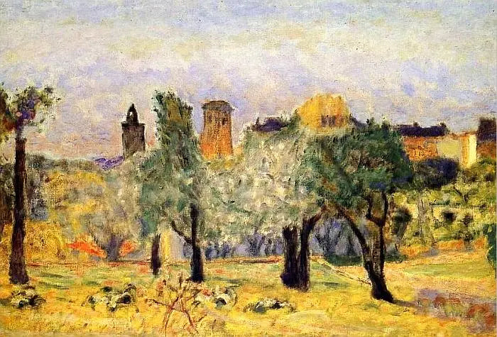 Landskab fra Cannet - Pierre Bonnard