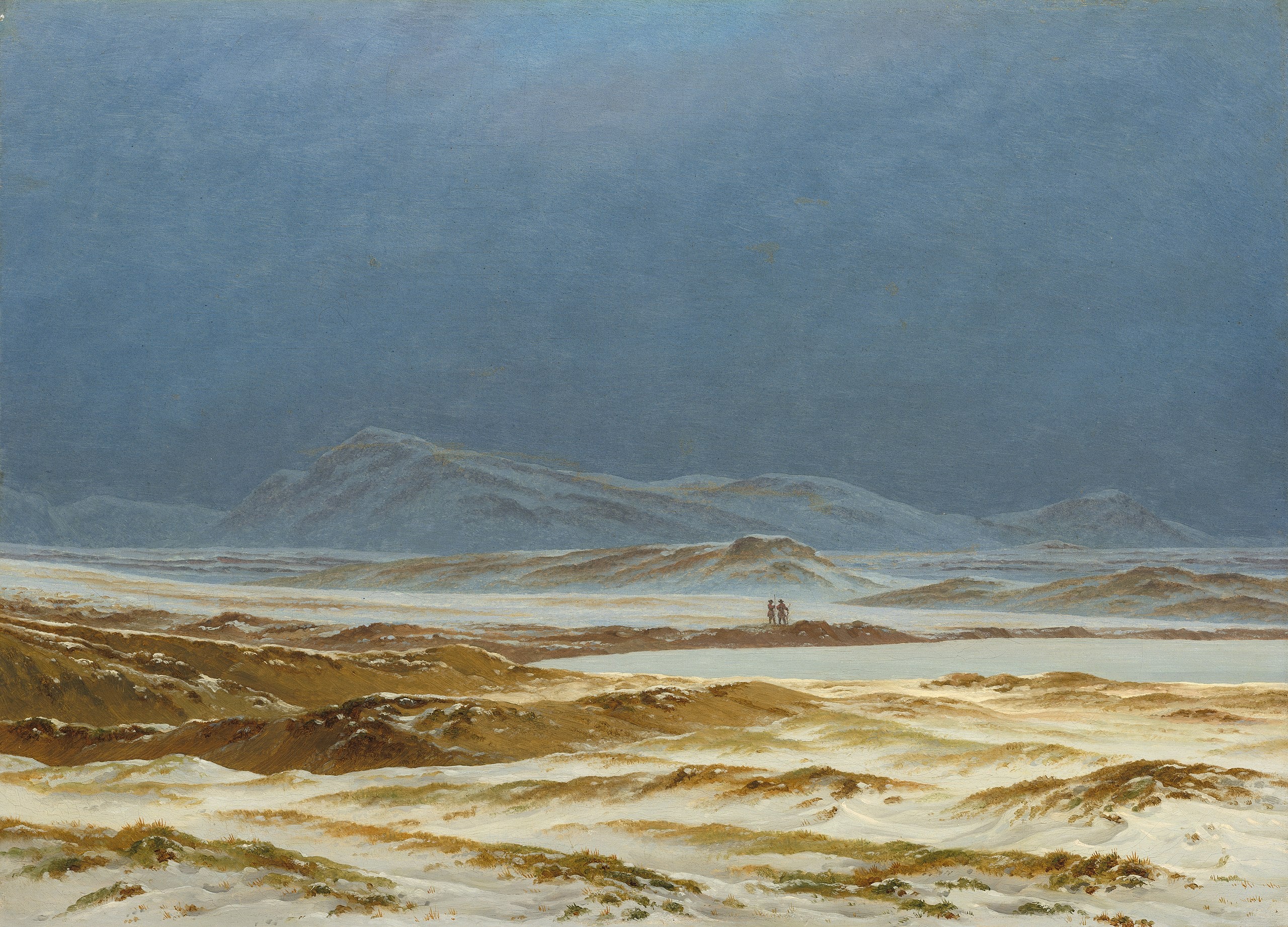 Nordisk landskab, forår - Caspar David Friedrich