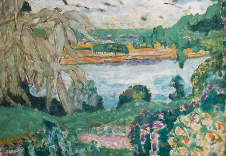 Landskab nær Vernon - Pierre Bonnard