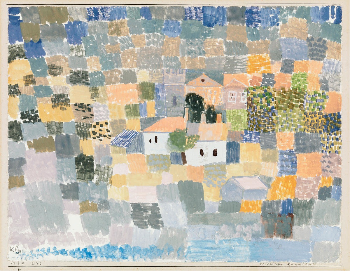 Siciliansk landskab (Sicilian Landscape) - Paul Klee