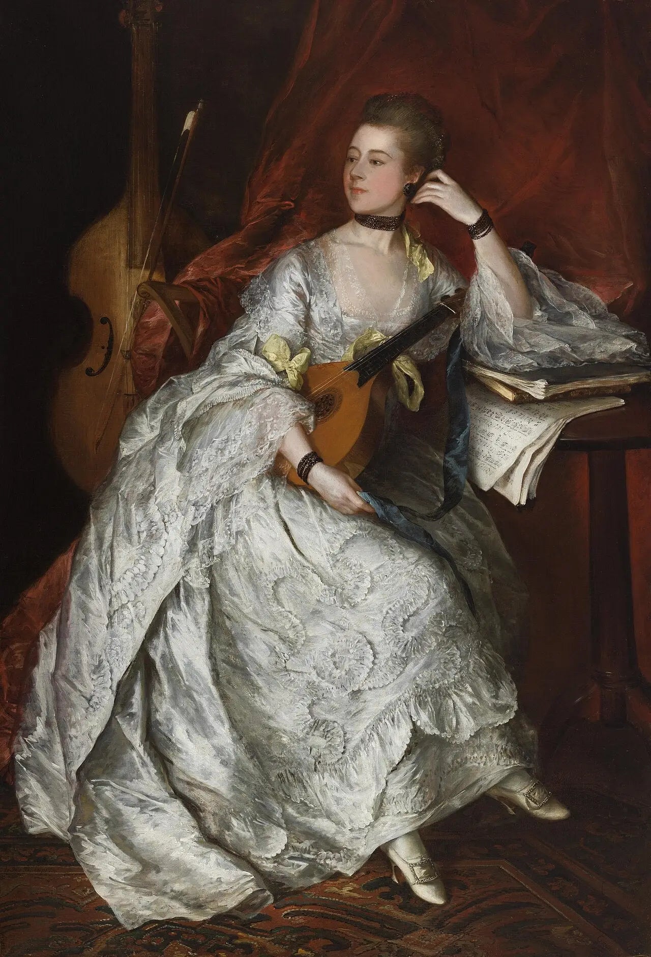 Portrait d’Ann Ford (plus tard Mme Philip Thicknesse) - Thomas Gainsborough - Alpha Reproduction