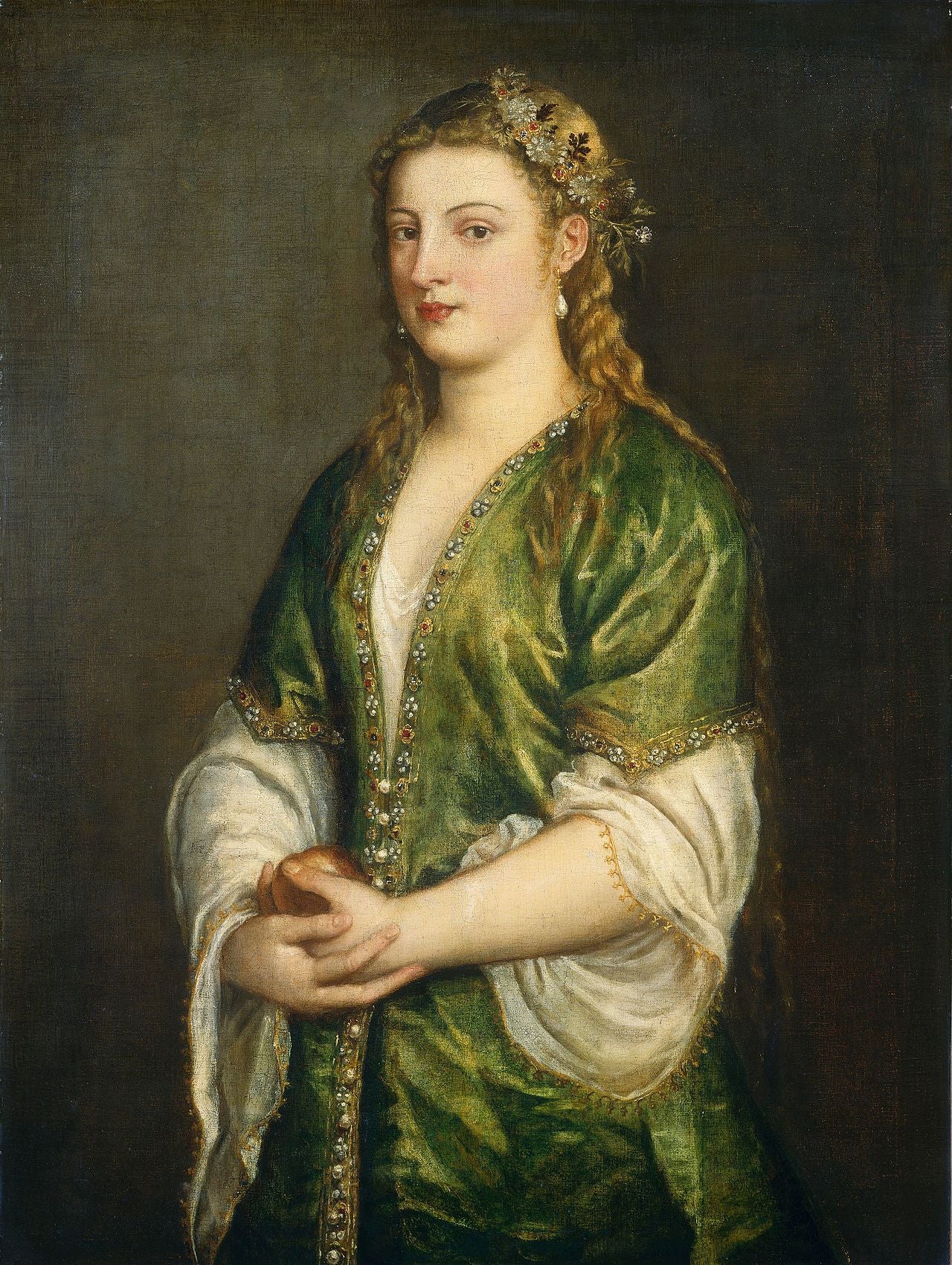 Portrait d'une dame - Titian