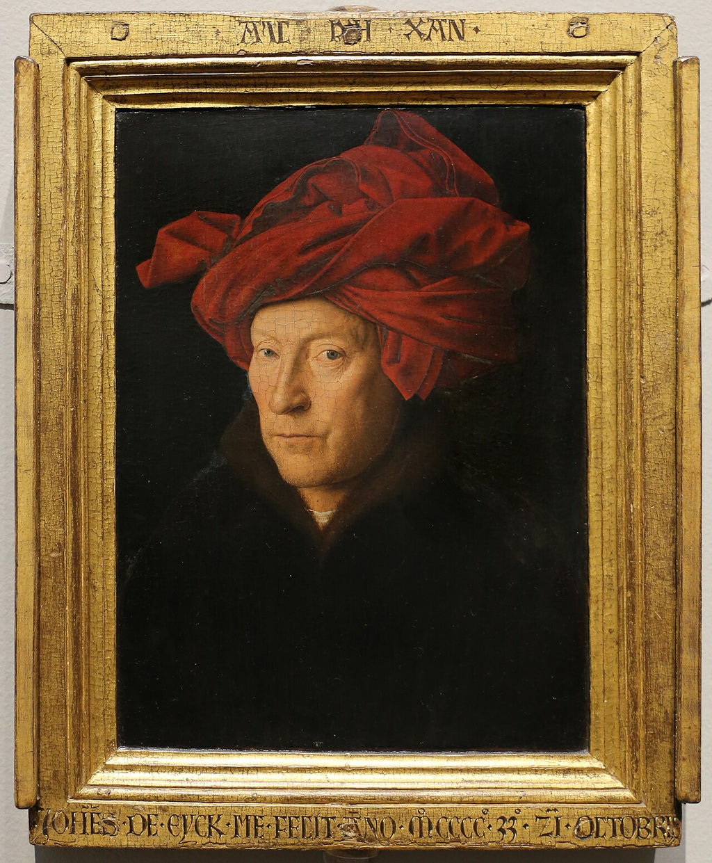 Portrait d'un homme (autoportrait?) - Jan van Eyck