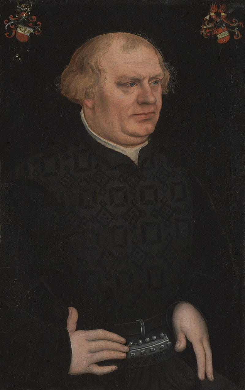 Portræt af en mand, sandsynligvis Johan Feige - Lucas Cranach den Ældre