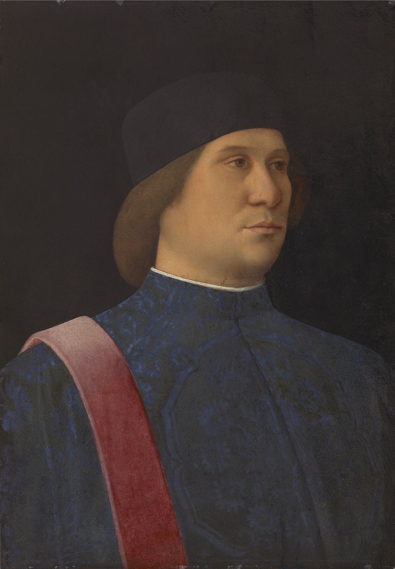 Portrait d'un procureur - Giovanni Bellini