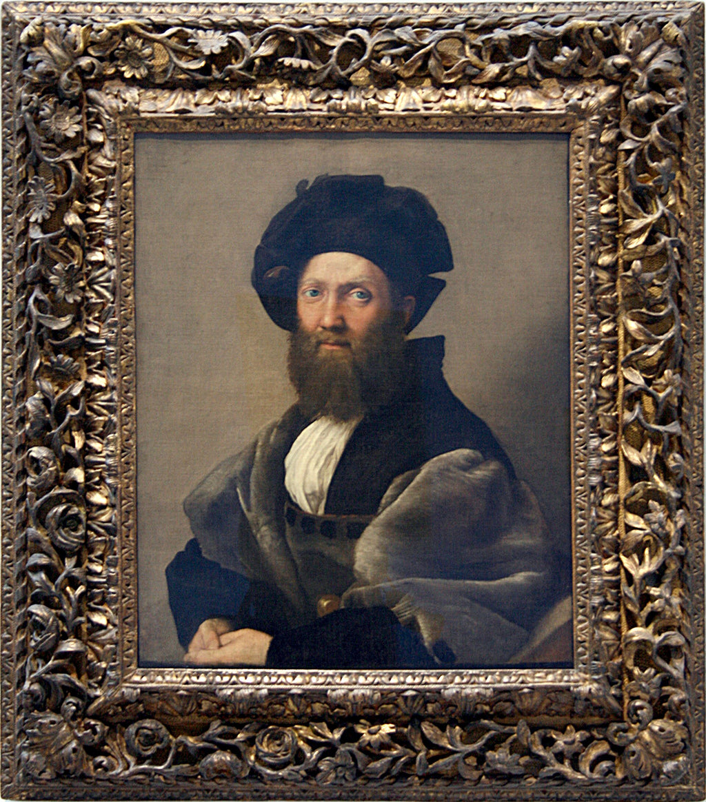 Portræt af Baldassare Castiglione - Raphael Sanzio
