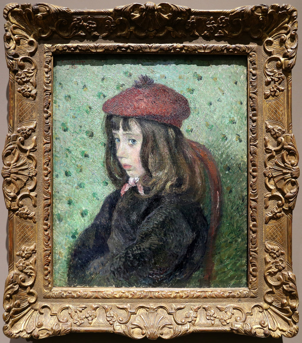 Portræt af Félix Pissarro - Camille Pissarro