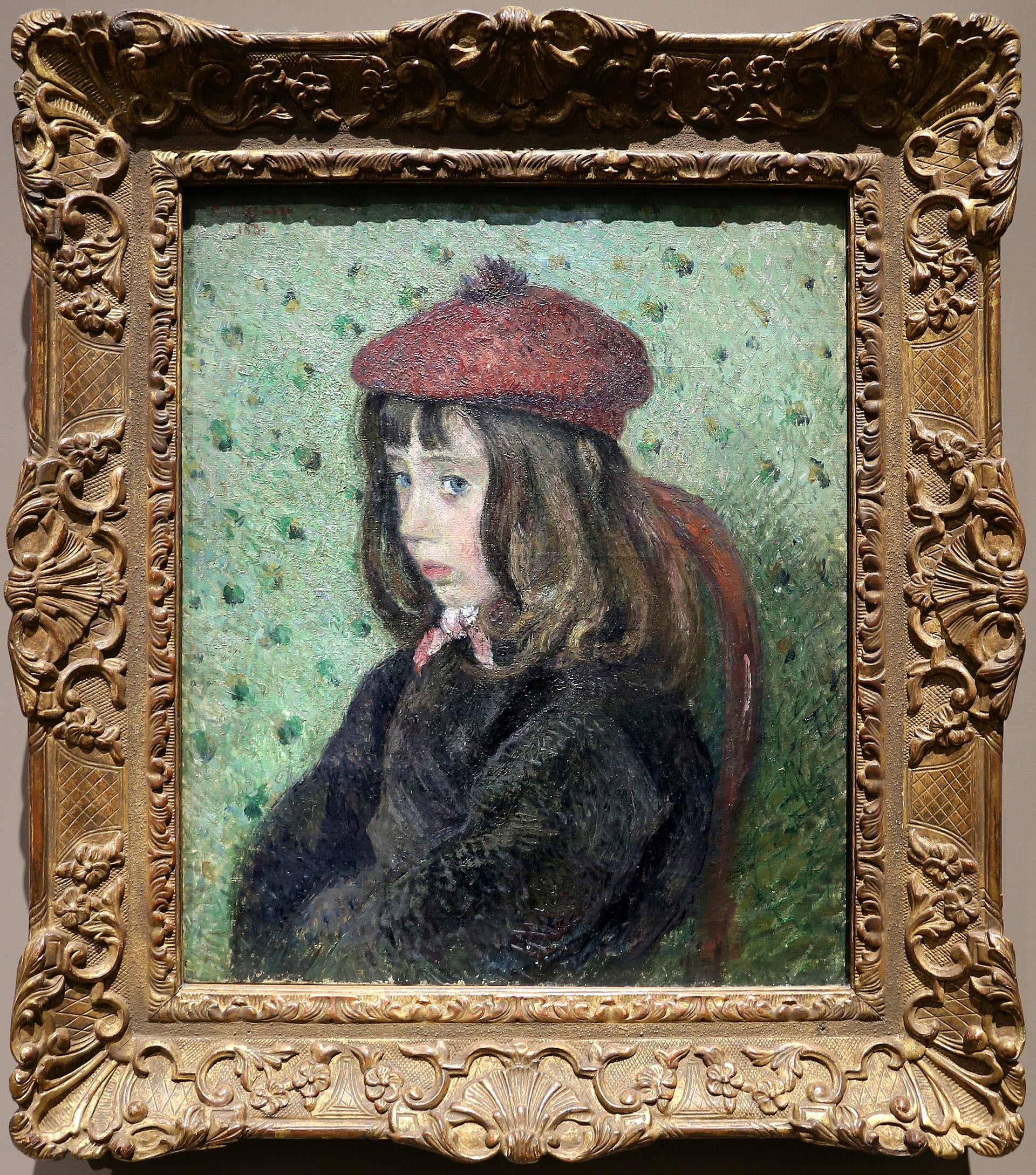 Portræt af Félix Pissarro - Camille Pissarro