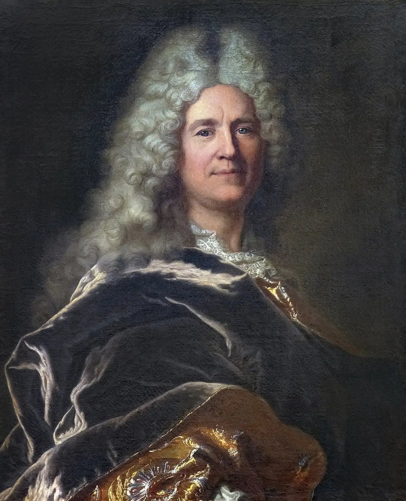 Portræt af Guillaume IV Castanier - Hyacinthe Rigaud