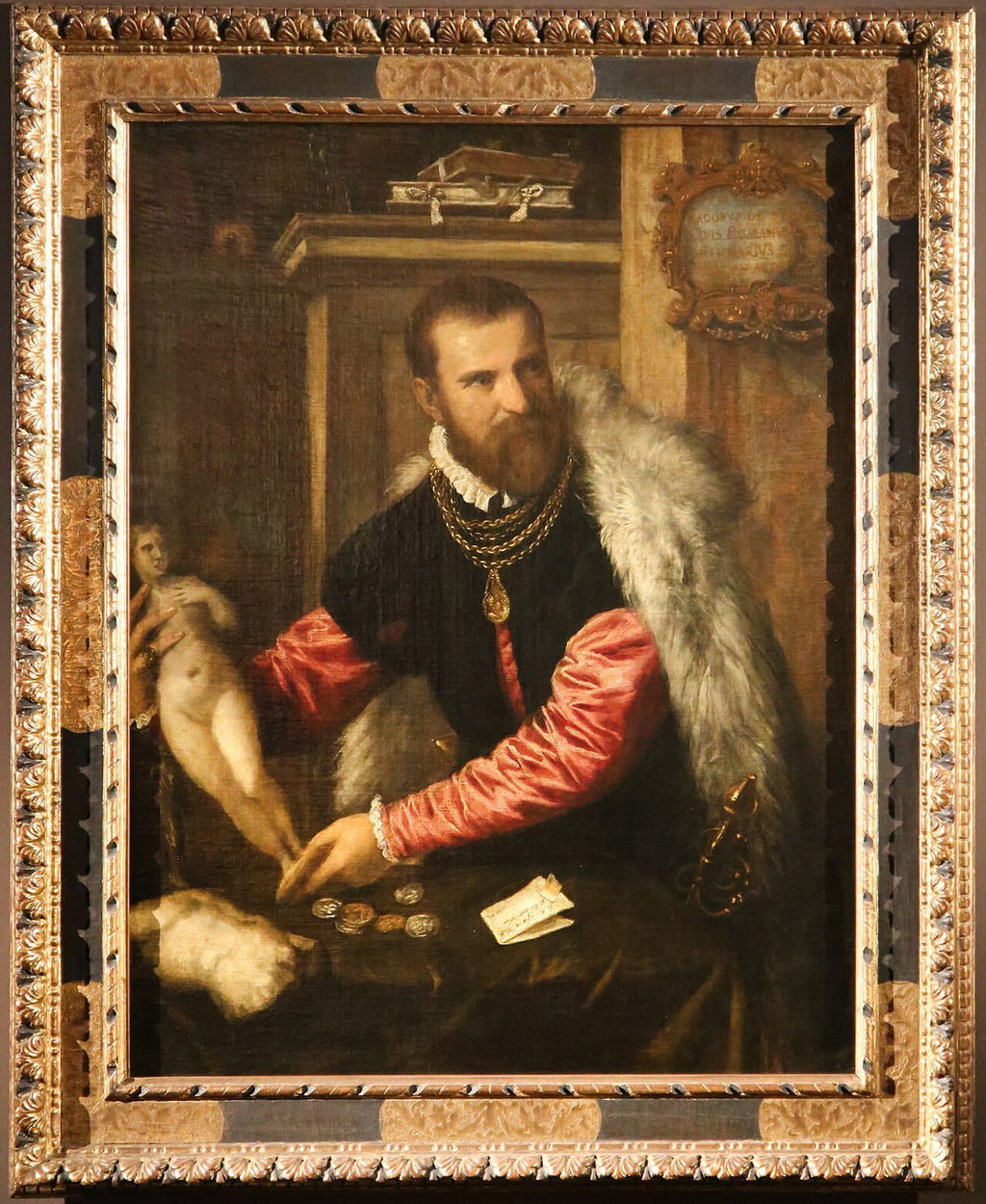 Portrait de Jacopo Strada - Titian