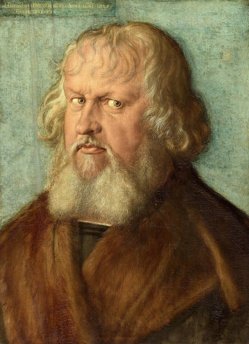 Portrait af Jérôme Holzschuher - Albrecht Dürer