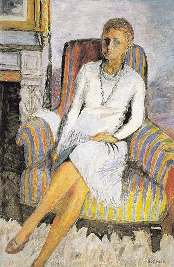 Portræt af Leila Claude Anet - Pierre Bonnard