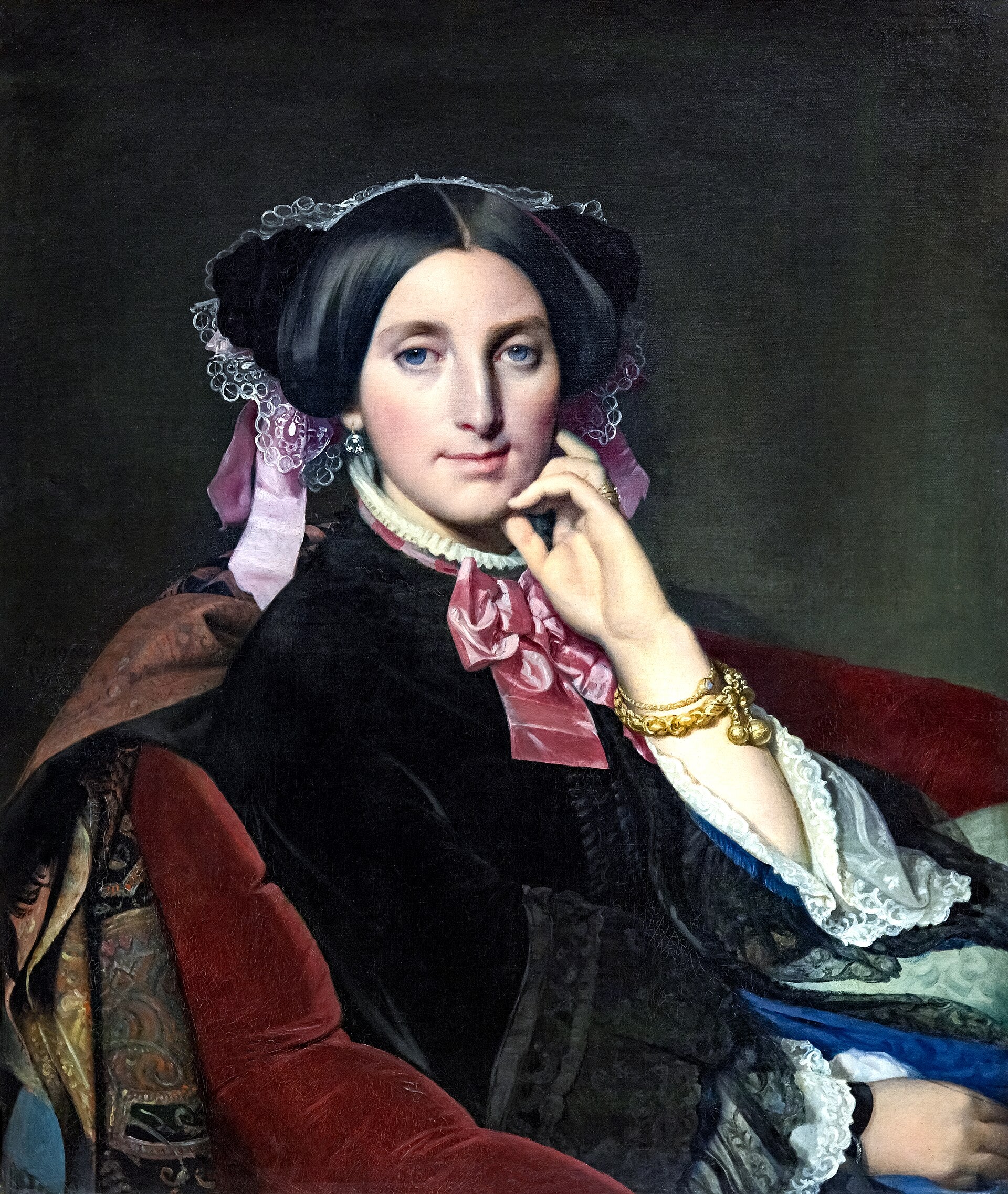 Portræt af fru Gonse - Jean-Auguste-Dominique Ingres