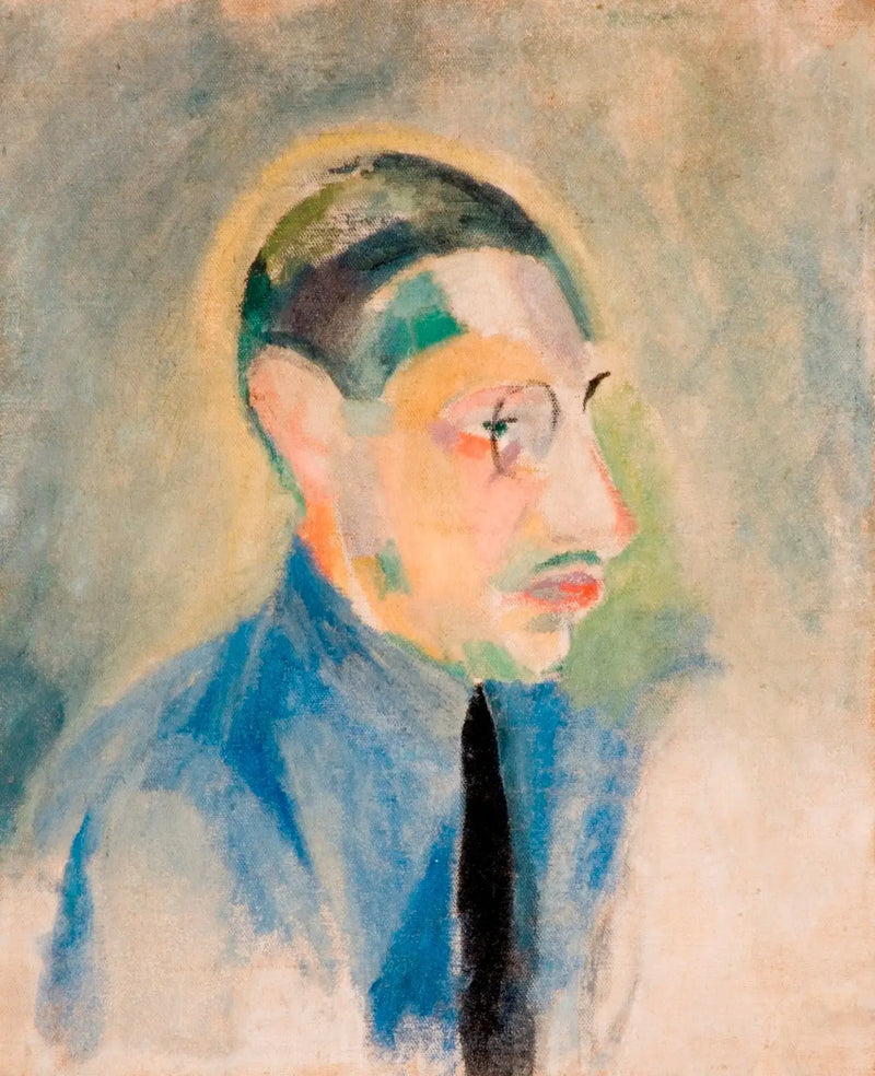 Portræt af Stravinsky - Robert Delaunay