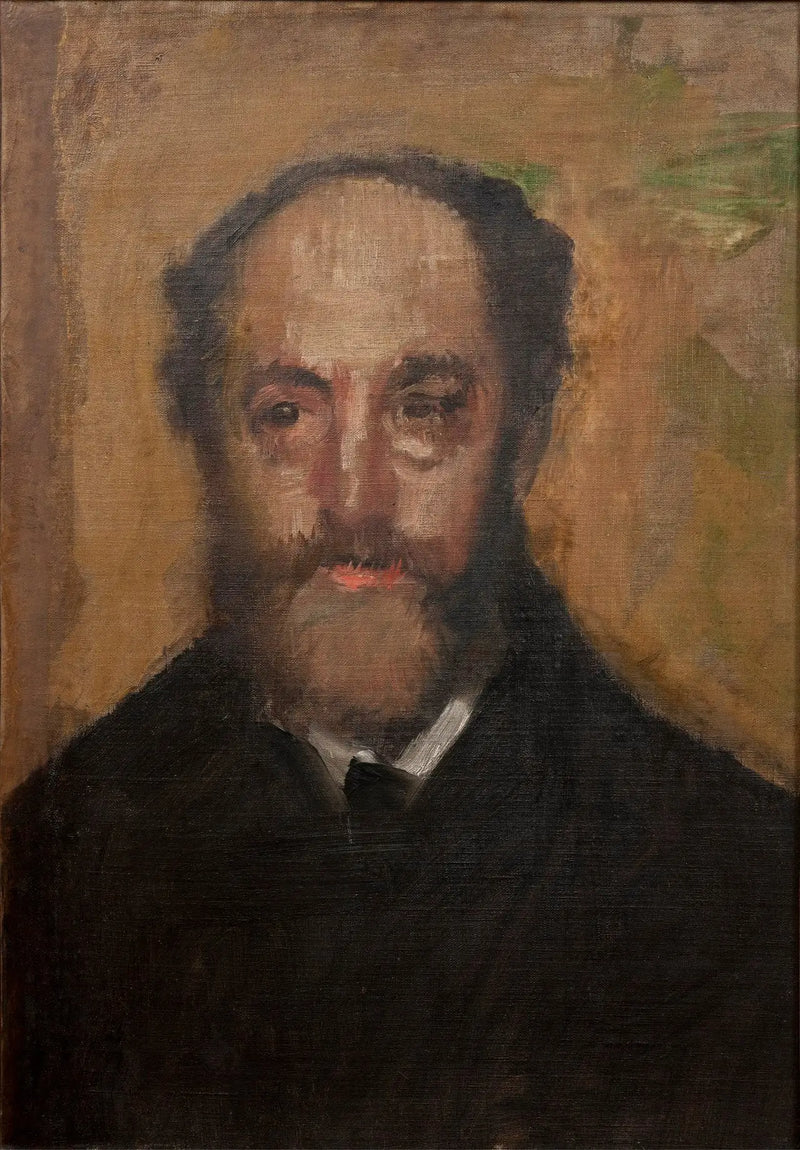 Portræt af kunstkritikeren Durand-Gréville - Edgar Degas