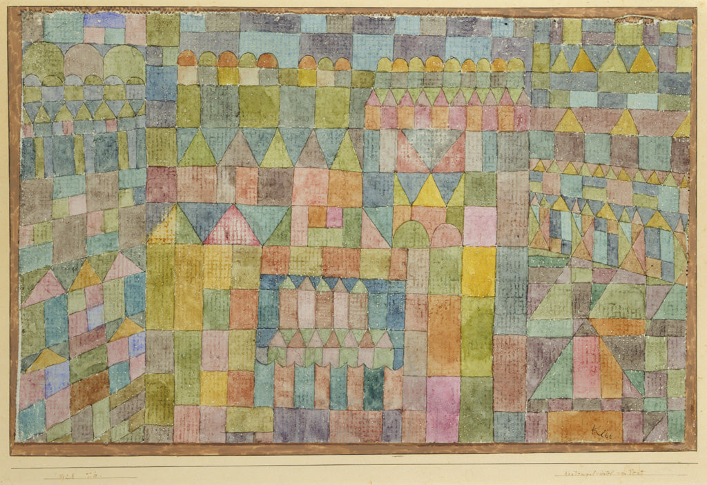 Tempelkvarteret - Paul Klee