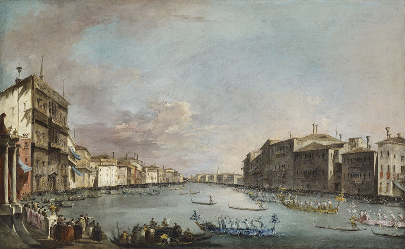 Venedigs sejlads - Francesco Guardi