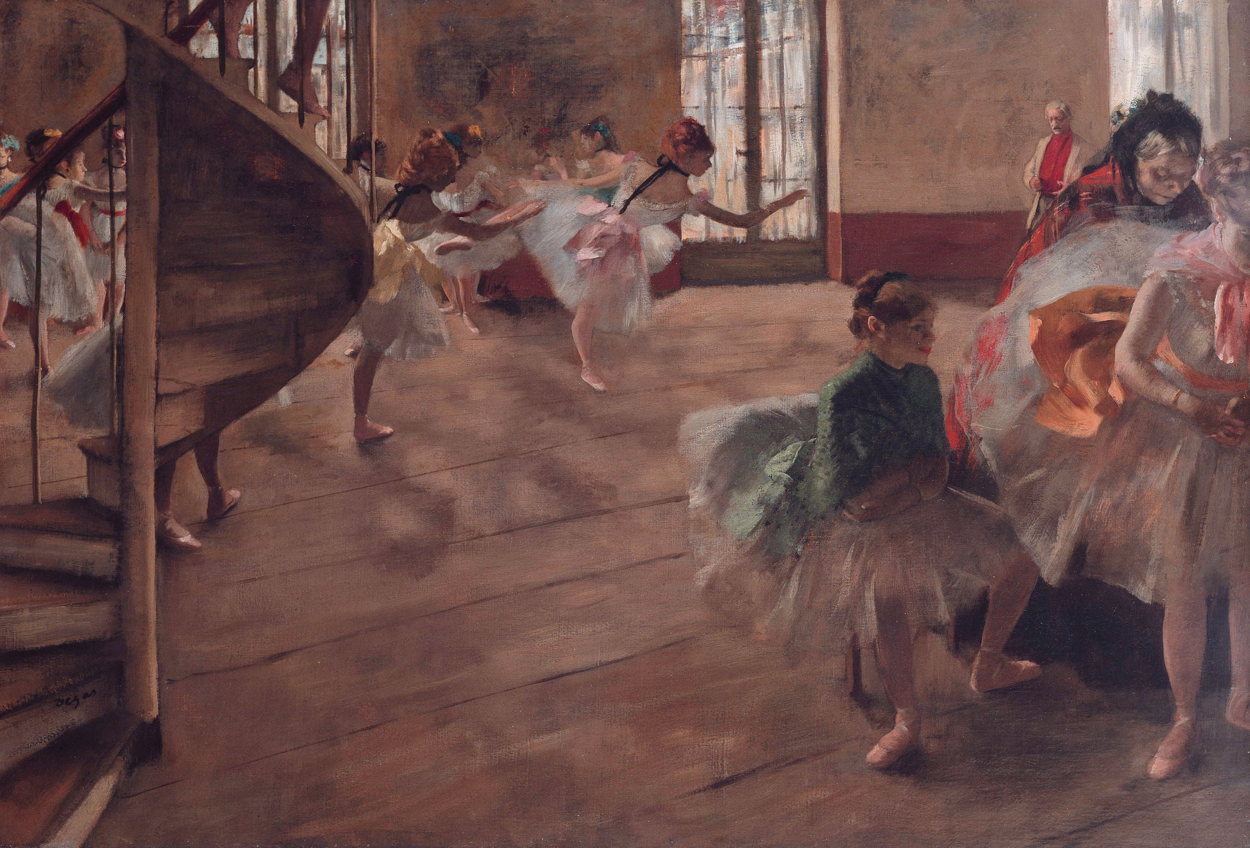 Balletrepetition - Edgar Degas