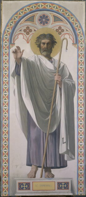 Sankt Denis, den første biskop af Paris - Jean-Auguste-Dominique Ingres