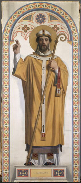 Sankt Germain, biskop af Paris - Jean-Auguste-Dominique Ingres