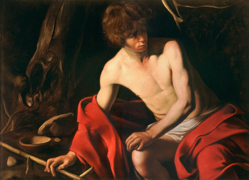Sankt Johannes Døberen - Caravaggio