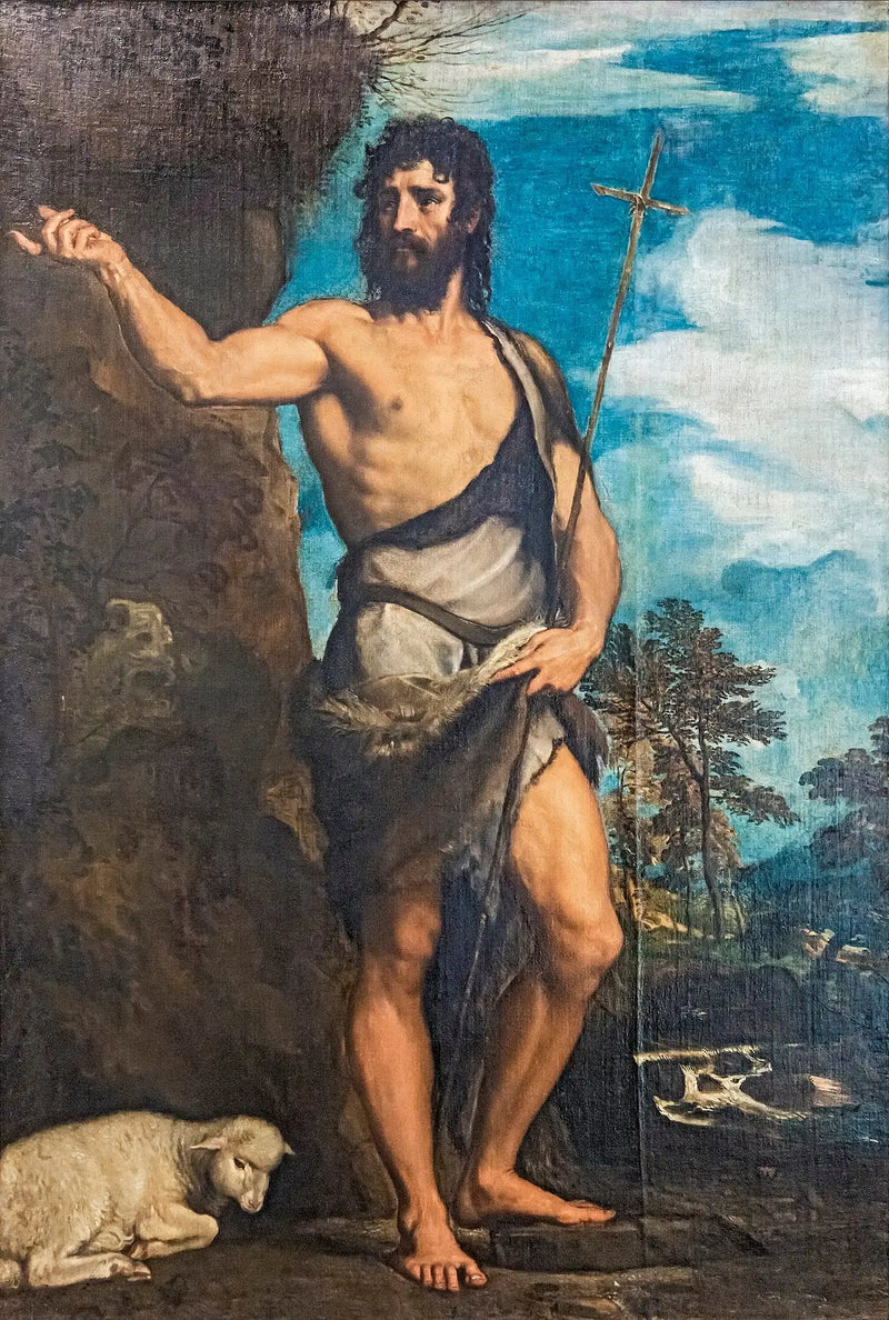 Saint Jean-Baptiste au désert - Titian
