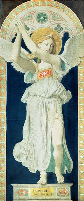 Sankt Raphael, ærkeengel - Jean-Auguste-Dominique Ingres