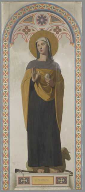 Sankt Geneviève, Paris' skytshelgen - Jean-Auguste-Dominique Ingres