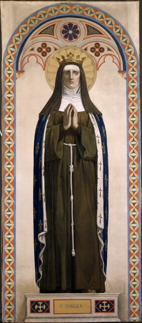 Sankt Isabelle af Frankrig - Jean-Auguste-Dominique Ingres