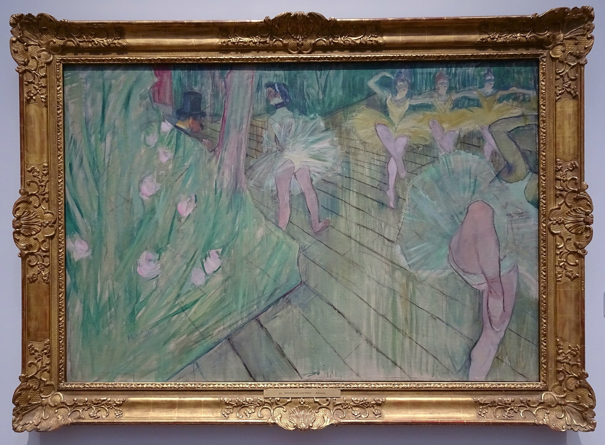 Balletscene - Henri de Toulouse-Lautrec
