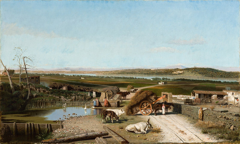 På Ofantino-kanalen - Giuseppe De Nittis