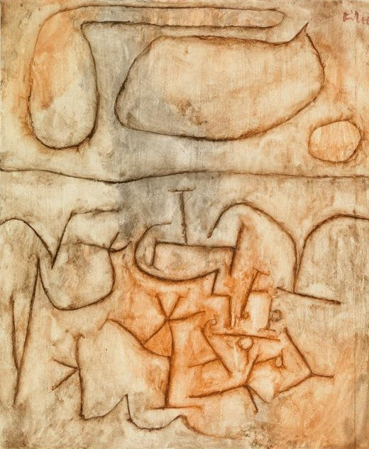 Historisk Terræn (Historischer Boden) - Paul Klee