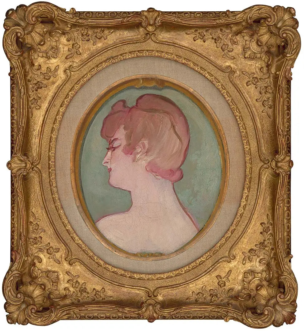 Tête de fille - Henri de Toulouse-Lautrec - Alpha Reproduction