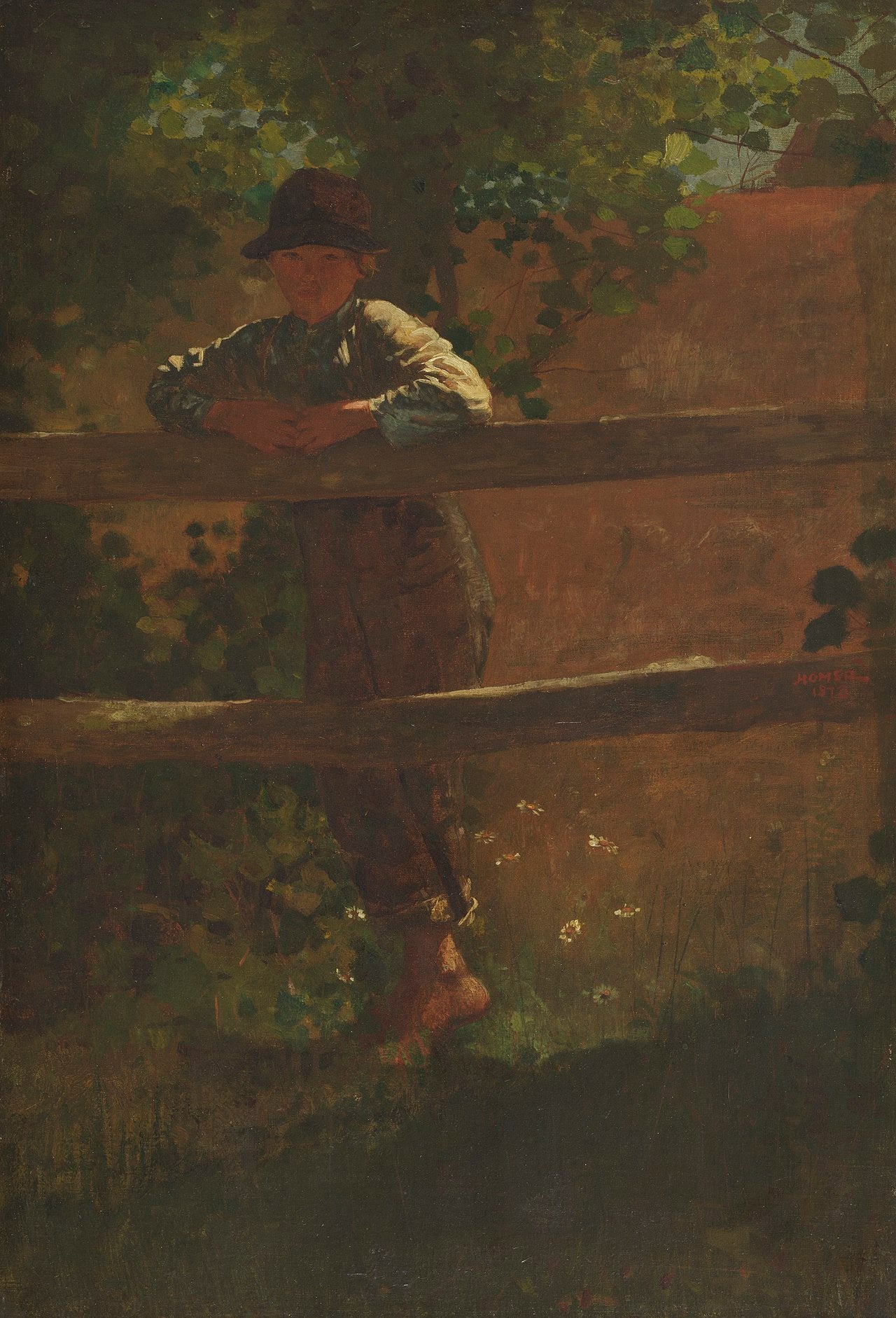 Un garçon de la campagne - Winslow Homer