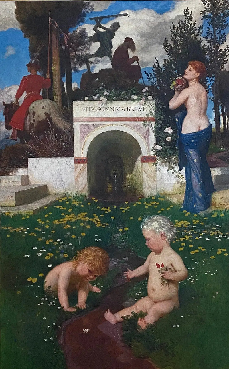 Vita somnium breve (Livet er en kort drøm) - Arnold Böcklin