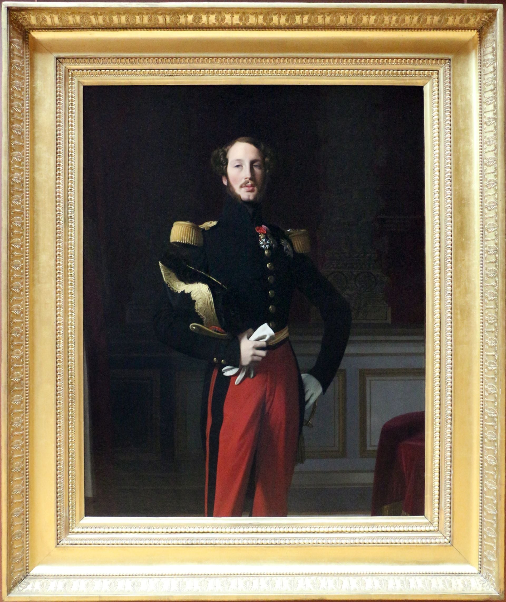 portræt af Ferdinand-Philippe, hertug af Orléans - Jean-Auguste-Dominique Ingres