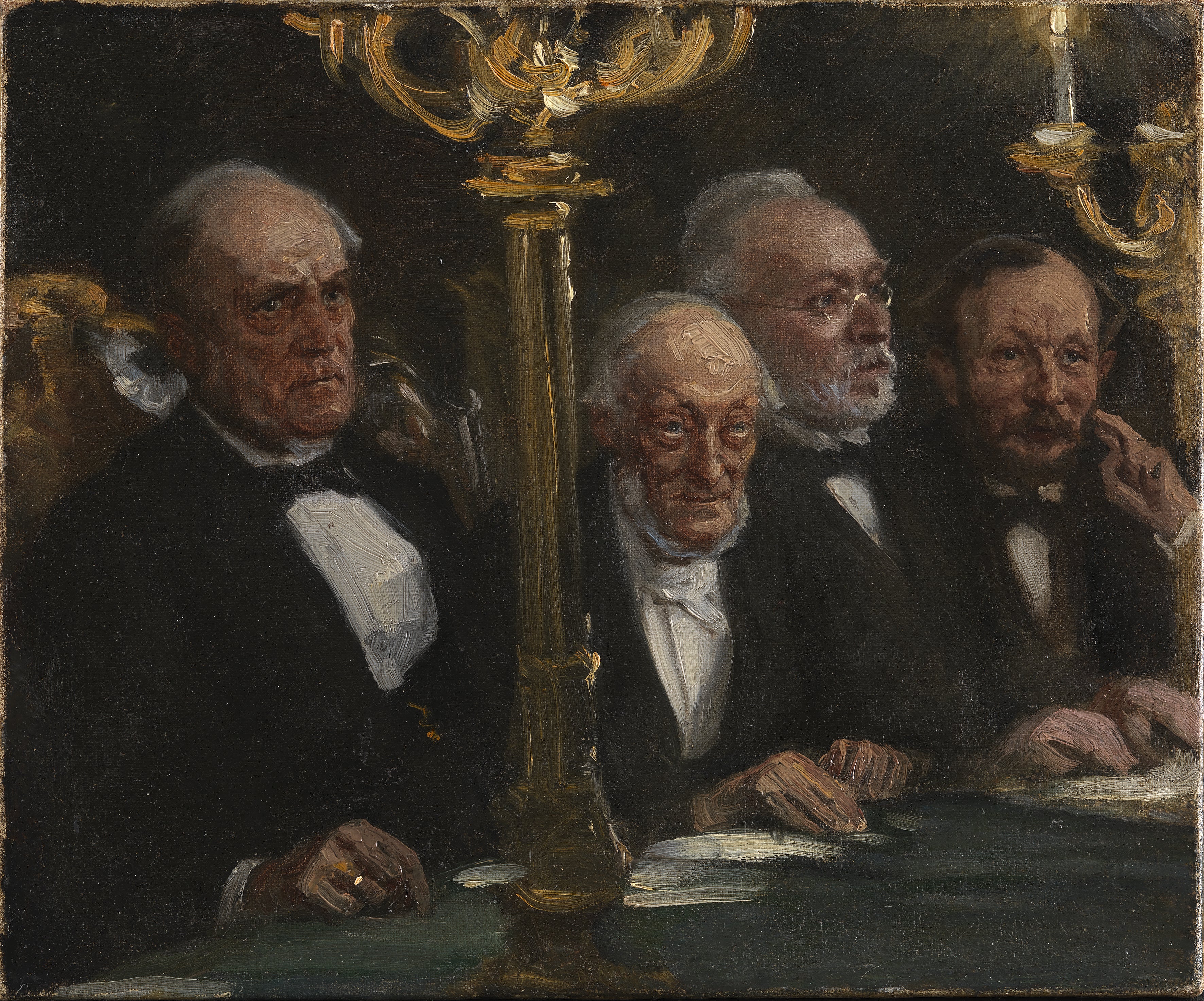 Portrætgruppe - Peder Severin Krøyer