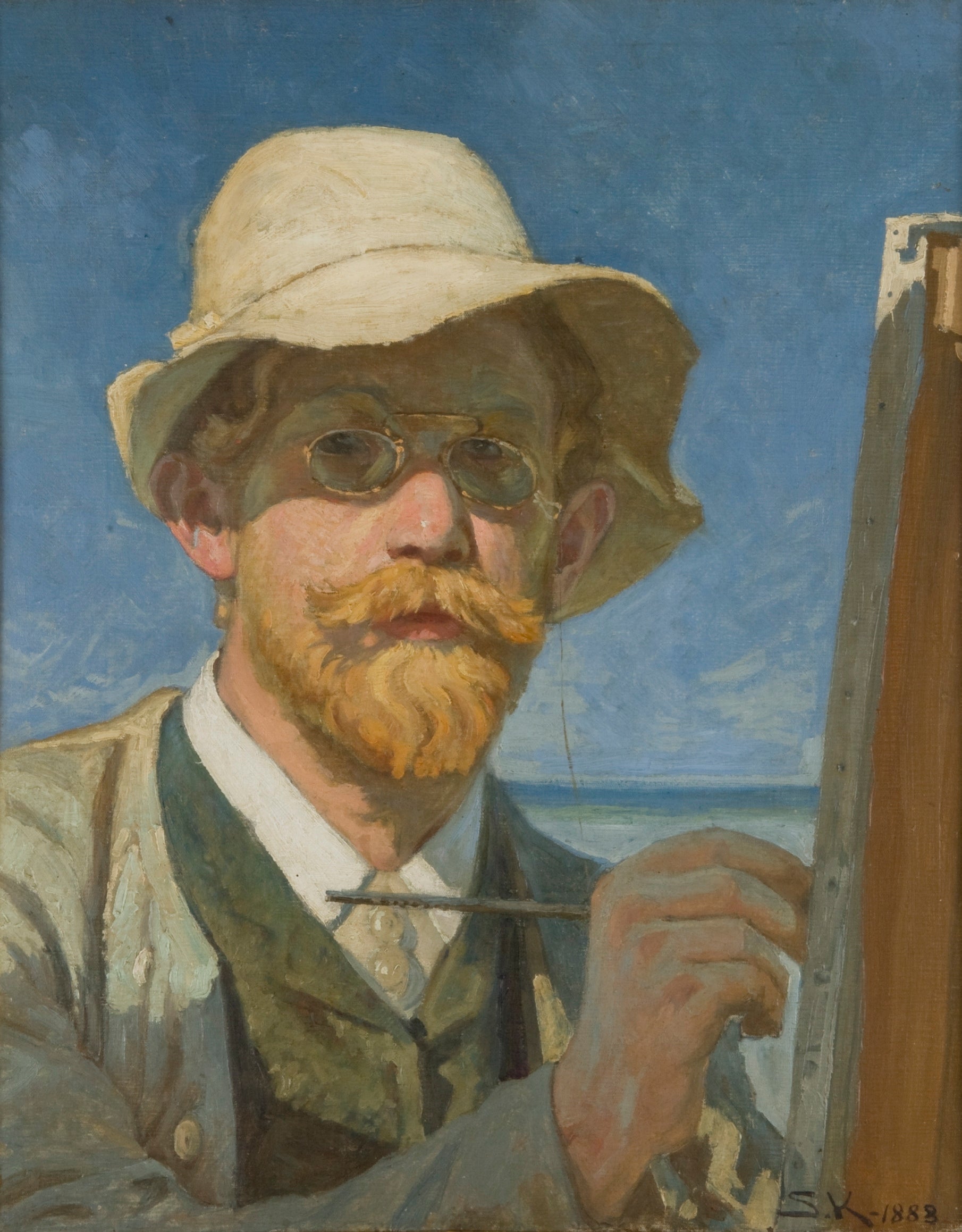 Selvportræt - Peder Severin Krøyer