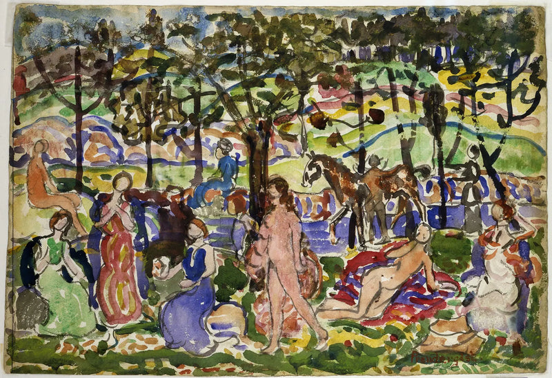 Parkscene - Maurice Prendergast