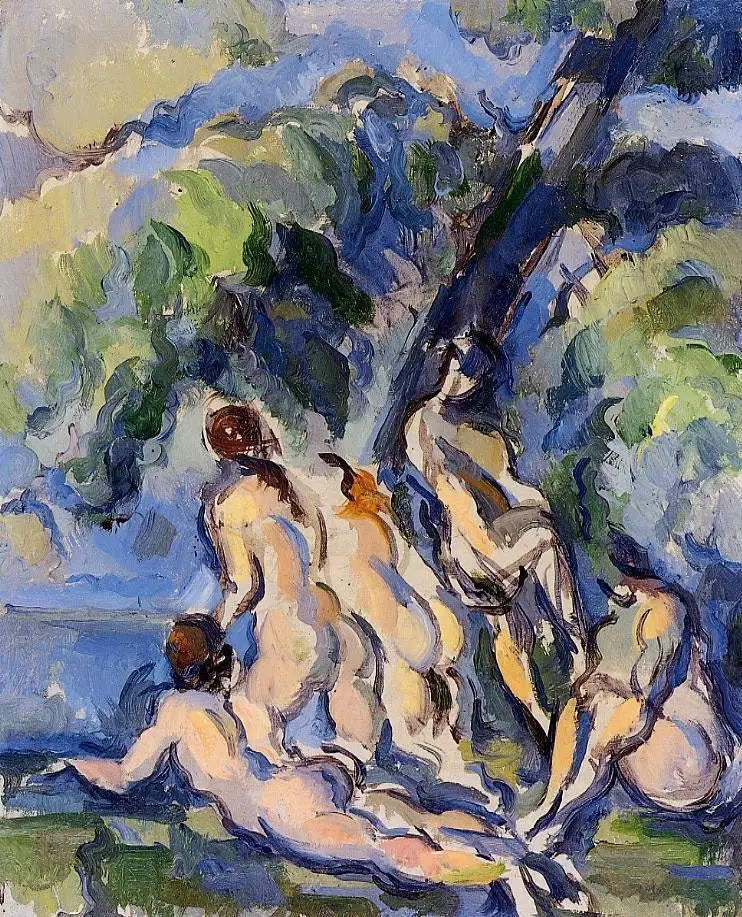 Badende - Paul Cézanne