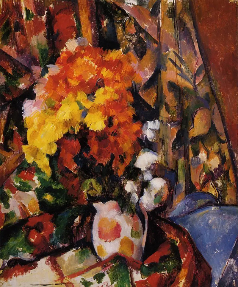 Blomster vase - Paul Cézanne
