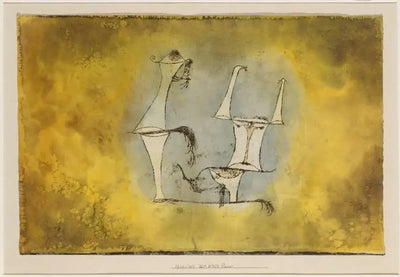 Couple primitif - Paul Klee - Alpha Reproduction