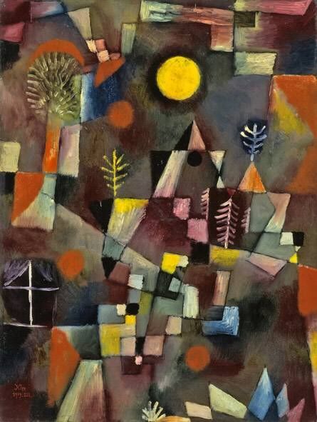 Den fulde måne - Paul Klee