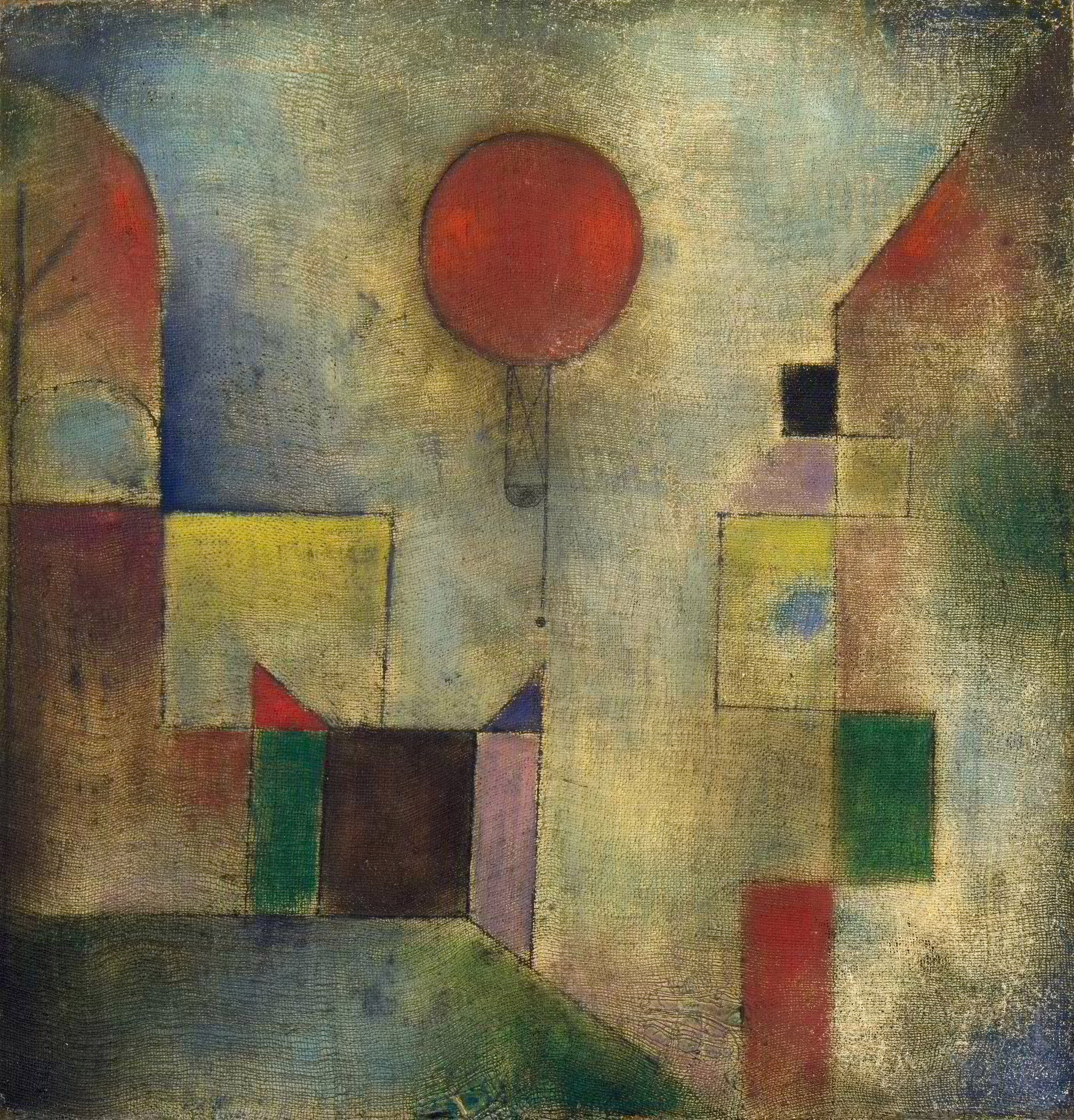 Rød ballon - Paul Klee