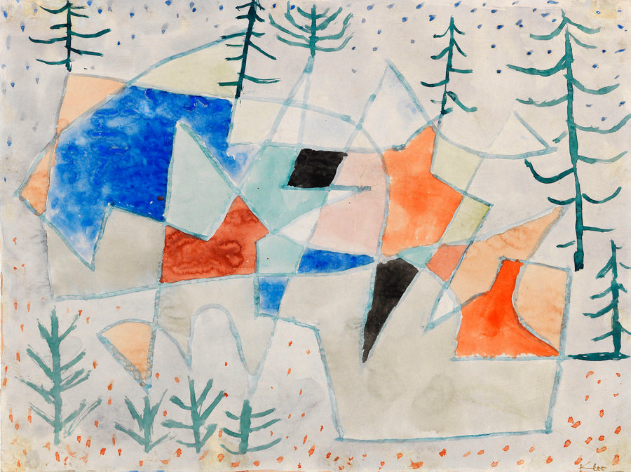 Edelklippe 1933 - Paul Klee